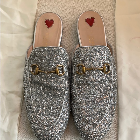 ✅SOLD✅ Gucci Princetown Glitter Mule - Picture 4 of 15
